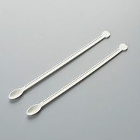 XIURONG Environment-Friendly Pla Stirrer With 1-Off Coffee Spoon Long Handle Plastic Spoon For Milk Tea Beverage Stirring Spoon (100)