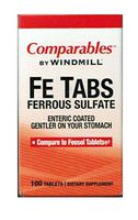 FE Tabs Ferrous Sulfate 65mg 100 ct