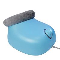 Electric Heated Foot Warmer,Washable Heating Foot Pad Warmer - Free Rabbit Fur Insert Lining Included,6 Adjustable Temperature Levels,Pink