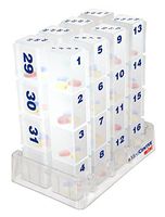 MedCenter 31 Day Mini Pill Organizer
