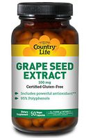 Country Life Grape Seed Extract 100 mg (Veg Caps), 50-Count