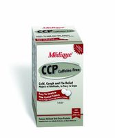 Medique Products 10513 Cold Cough Flu Relief, 250-Packets of 2, Caffeine Free Non Drowsy