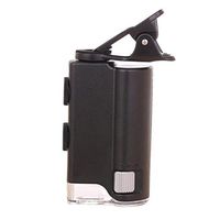 LAAN LED Magnifier Zoom 60X-100X Microscope Magnifying for Cellphone UV Currency Detectting Biology Jewelry Appraisal Microscope
