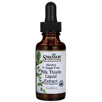 Swanson Milk Thistle Liquid Extract (Alcohol- & Sugar-Free) 1 fl Ounce (29.6 ml) Liquid