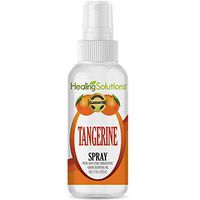 Tangerine Spray – Water Infused with Tangerine Essential Oil – 2oz Bottle by Healing Solutions