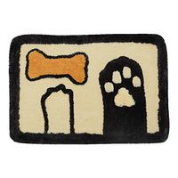 Meidexian888 Cartoon Animal Floor Mats,Bathroom Door Gateway Water Absorbent Anti-slip Mat (B, L)