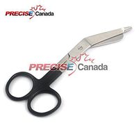 PRECISE CANADA: 1 Lister Bandage Nurse Scissors - 4 1/2" Color Handles (Black)