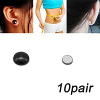 RollingBronze 1/4/6/10Pairs Weight Loss Earring Bio Magnetic Slimming Stimulating Acupoints Health Acupressure
