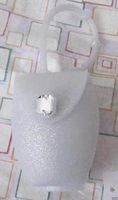 Bath & Body Works Pocketbac Holder - White with Glitter - Magnetic Pouch