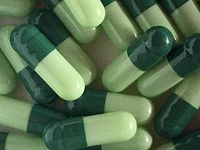 Empty Gelatin Capsules Size 4 Mint/Dark Green (1000)