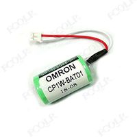 FCQLR 2PCS Compatible for OMRON CP1W-BAT01 77CP1H CP1L CR14250SE-R 3V PLC Battery