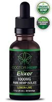 Doctor Hemp | Hemp Oil 1000mg | for Pain Relief, Anxiety, Stress Relief and Better Sleep | 100% Natural, Vegan, Non-GMO, Organic, Colorado Grown | 30 Serv, 33mg/Serv | Lemon-Lime