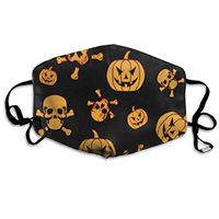 Halloween Pumpkin And Ghost Fashion Dust Mouth Mask Reusable Anti-Dust Face Mask Adjustable Earloop Skin Protection