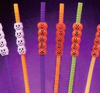Funworld Halloween Bendy Straws 5-count (3-Pack)