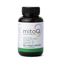 MitoQ Joint 60 Softgel Capsules Super CoQ10 Antioxidant - MitoQ w/Green Lipped Mussel Omega Oil Extract - Supports Healthy Joint, Mobility, Lung and Airways Function, and Cellular Health