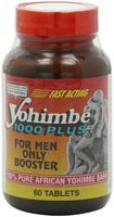 Only Natural Yohimbe 1000 Plus, 60-Count