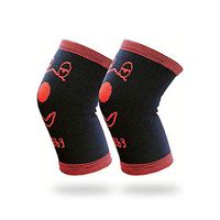 Luwint Soft Kids Knee Brace - Children Knee Pads Support for Soccer, Volleyball, Playing, Outdoor, Sports, 1 Pair (Black, 8-12 years old)