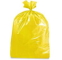 USA-Made Colorful Trash Bags in Variety of Sizes and Colors (10, YELLOW 50 GALLONS)