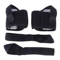Healifty Bunion Corrector Toe Separators Orthopedic Braces Black 2pcs