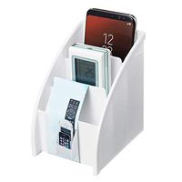 DQM 4 pcs Plastic Desk TV Remote Control Phone Organizers Holder, Remote Control Holder, for Control, Guide, Mail, Materials, Stylish and Exquisite Design,