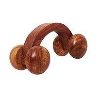 Big Christmas Gift Wooden Car Shape Massager/Massage Therapy Tool/Massager for Pain & Stress Relief, Easter Day Gift 6 Inch, Brown