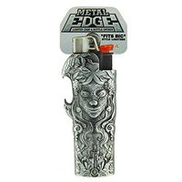 Metal Lighter Case for BIC Lighters, Lighter Protector and Bottle Opener - Day of The Dead