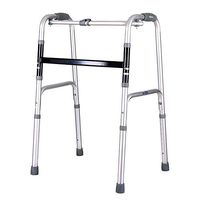 ZHPRZD Disabled Walker Old and Disabled People Foldable Dual-Purpose Walker Four-Legged Cane Thick Aluminum Walker