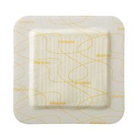 Biatain Silicone Foam Wound Dressing, Sterile, Superior Absorption, 4 x 4 Inch 33435 (Box of 10)