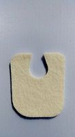 U Shaped Felt Callus Cushion Pad, 40 Pad Pack, 1/8" Adhesive Felt