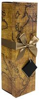 Champagne Gift Box (13.39 X 3.74 X 3.74) with Ribbon & Tag. Easy to Assemble and No Glue Required. EZ Gift Box Romanee Champagne Gift Box by Endless Art US