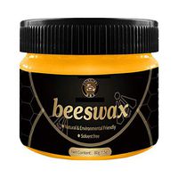 2020 Newest Beeswax Polish for Wood & Furniture | 100% Natural Wood Seasoning Beewax Furniture Care Oak Wood, Teak Wood, Dark and Light Wood Treatment (1PC Beewax)
