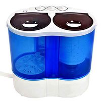 Mini Portable Wash Machine Washer Compact Twin Tub 15lb Washer Spin Spinner - Skroutz Deals