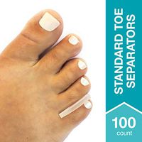 Steins Standard Toe Separators, 100Count