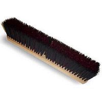 HUB City Industries 2624S Black Diamond Floor Brooms, Double Action Medium Sweep, 24"