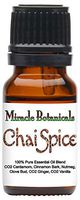 Miracle Botanicals Chai Spice Essential Oil Blend - 100% Pure Therapeutic Grade Essential Oils - 10ml