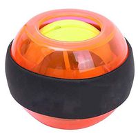 LMDH Wrist Trainer Exercises Power Ball Wrist&Forearm Strengthener Essential Auto-Start Spinner Gyro Ball (Color : Orange)