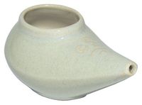 OM Neti Pot (Oyster White)