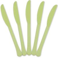 Amscan 4548.115 Plastic Premium Knives, 20 pieces, Green