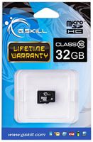 G.Skill 32GB Micro SDHC Flash Memory Card (FF-TSDG32GN-C10)