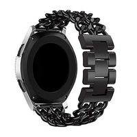 Lyperkin Compatible with Samsung Galaxy Watch 46mm Band,Fashion Classic Luxury Stainless Steel Strap Band Bracelet Replacement Strap Watchband Compatible with Samsung Galaxy Watch.