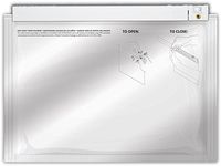 Medium Child-Resistant Silver Plastic Zip Lock Opaque 9" x 6" Bags