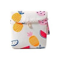 Aunt Towel ba g, Cartoon Reusable Washable Wet Bag for Sanitary Pad Menstrual Sanitary Aunt Bag Sanitary Towel Home Office Accessories Farmhouse Kitchen