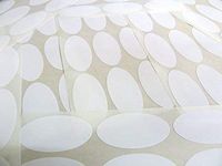 Minilabel Plain 50X25mm Oval Self-Stick Deep Freeze, Freezer Labels, Stickers For Frozen Food Packaging