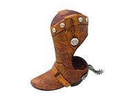 Hilarious Home Cowboy Boot Bathroom Accessory Toilet Brush Holder