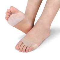 ROSENICE Gel Forefoot Sleeve Pairs of Gel Toe Separator Cushions Metatarsal Pads for Feet Pain Relief