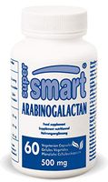 Supersmart - Arabinogalactan 500 mg (ResistAid ™) - Larix Occidentalis Standardised to 85% Arabinogalactan - Stimulates Immune defenses | Non-GMO - 60 Vegetarian Capsules
