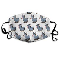 Comfort Earloop Mouth Ma.sk, Anti-Dust Smog Mouth-Muffle with Adjustable Elastic Band - Windproof Cute Horses Half Face Mouth Ma.sk