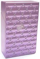 Purple Metallic Studded Push Open Cigarette Case, King Size, 3116M20P