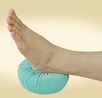 Effortsmy Medical Anti-Bedsore Pads Sponge Heel Pad/Foot Pillow - Coat Removable Washable,Diameter 15cm