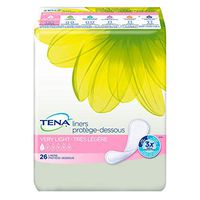 SCA Units per Case 156 Tena Serenity Light Pads Absorbency Light Regular Pantiliner Hygiene Products 56300